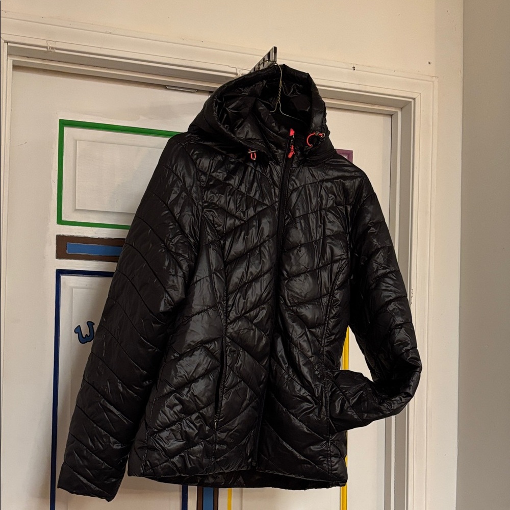 Tek Gear Black Quilted Jacket